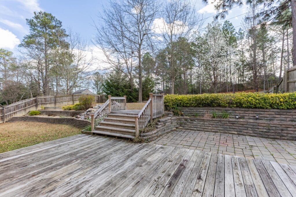 213 Wood Eden Ct Backyard Exterior Photo Beautiful Landscapping