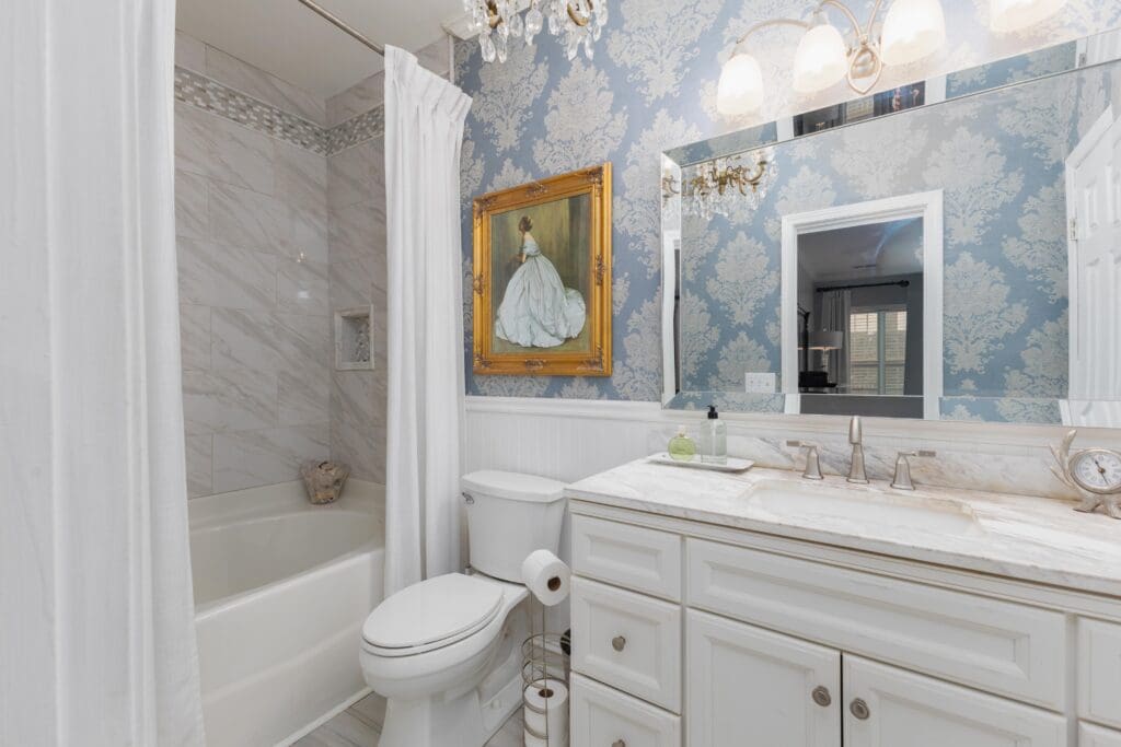 308 Farming Creek Way Renovated Primary Bathroom